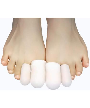 CareforYou Gel Toe Caps | Silicone Toe Protectors for Calluses & Blisters | 40 Pack - International Shipping Available - Buy Online on GoSupps.com