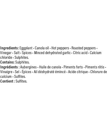CHUCK HUGHES SPICY EGGPLANT - PACK OF 2 / VEGAN/GLUTEN FREE - Buy Online on GoSupps.com