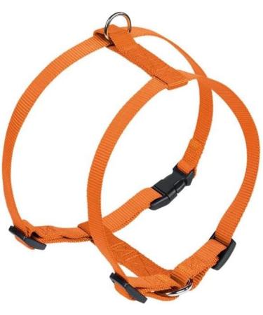 Nobby Classic Orange Harness for Dogs - Adjustable 70-90 cm 25 mm Width - Durable & Comfortable - Buy Online on GoSupps.com