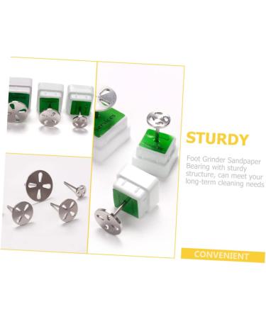 minkissy 5pcs Foot Bearings Bearing for Sandpaper Small Wisking Tool Electric Small Bearings Convenient Bearing Feet Bearing Sanding Disc Stainless Steel Pedicure 7x2.5cmx5pcs - Buy Online on GoSupps.com