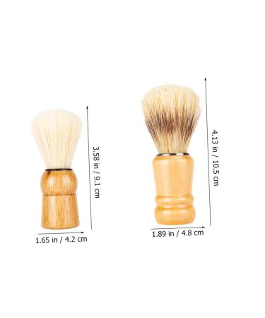 4-Piece Beard Shaving Accessories Set - Father's Day Gift for Men | Shaving Brush Razor & Cream - Buy Online on GoSupps.com