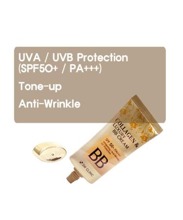 Buy UBuy Shop Korea Collagen & Gold BB Cream SPF50+/PA+++ - Blemish-Free Even Skin Tone - 1.69Oz - Buy Online on GoSupps.com