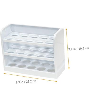 GRIRIW Egg Storage Box Camping Refrigerator Egg Container for Refrigerator Egg Rack Automatic Packing Box - Buy Online on GoSupps.com
