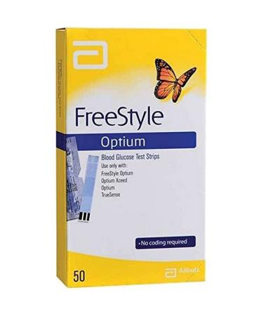 Abbott FreeStyle Blood Glucose Test Strips 50 Strips