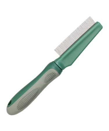 SAFIGLE Peigne Dents M talliques pour Chien Peigne D m lant Compact et Portable pour Toilettage pour Diff rents Types de Poils