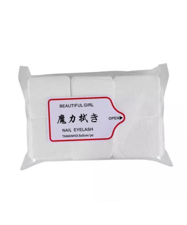 Beavorty Clean Skin 540 Sheets Sheets lash remover lash glue remover discharge nail oil remover discharge makeup cotton makeup wipe cotton clean white White Put