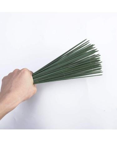 100pcs Plastic Floral Stem Artificial Flower Rod Green Florist Wires - 25CM Ideal for Crafts - Buy Online on GoSupps.com