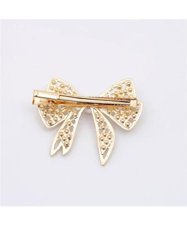 yangzerang Pearl Rhinestone Hair Bows for Girls White Hair Bows Clip Alligator Hair Clips Hair Accessories Metal Bow Snap Hair Clips Women Girls Children - Buy Online on GoSupps.com