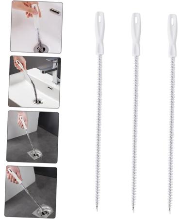 Zerodeko 3pcs Portable Dredge Tool Set - Efficient Bathroom & Kitchen Drain Cleaners for Hair & Debris Removal - Buy Online on GoSupps.com