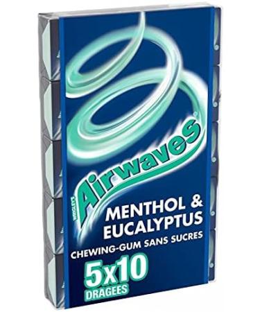 AIRWAVES Menthol Eucalyptus Dragees 70 g Pack of 4 - Buy Online on GoSupps.com