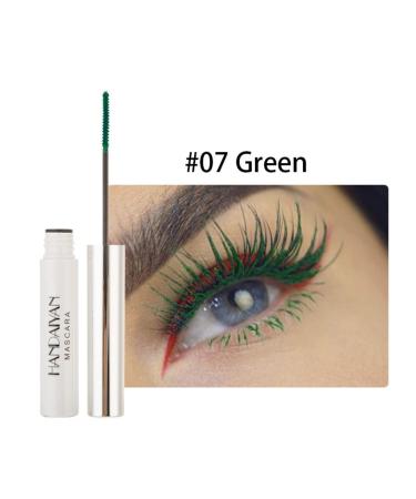 Allbestaye Colorful Waterproof Mascara Set | Long-lasting Fine Brush | Green Black & White | Shop Now! - Buy Online on GoSupps.com