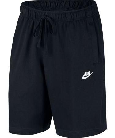 NIKE Men's Nsw Jsy Club Training Shorts Black/(White) M Sportswear Club Fleece