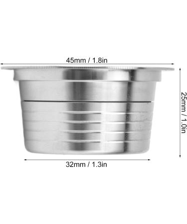capsules de caf rechargeables en acier inoxydable dosettes de caf r utilisables accessoire de Machine caf pour B951 - Buy Online on GoSupps.com