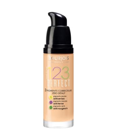 Bourjois 123 Perfect Foundation for Women - 54 Beige - 1 Ounce - Buy Online on GoSupps.com