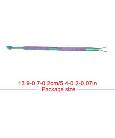 Dajidafu Manicure Tools False Nails Stainless Steel Double Head Pushers Remover Pedicure Stick Nipper Pliers for Nail Art Tool Home Type 1 - Buy Online on GoSupps.com