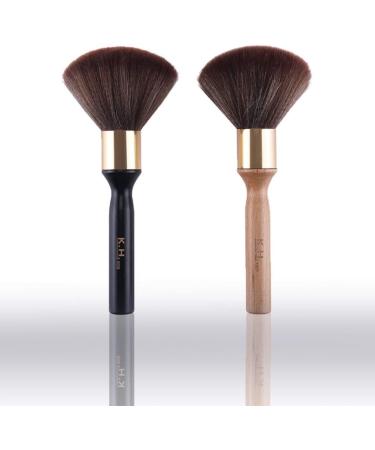 1pc Cleaning Brush Face Powder Badger Brush Accessories Hair Cutting Brush Short Beard Brush Badger Shaving Brush Hair Sweep Brush Men Suits Neck Nylon Brush Solid Wood Man - Buy Online on GoSupps.com