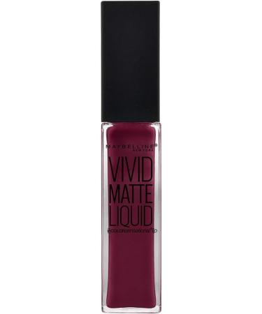 Maybelline Color Sensational Vivid Matte Liquid Lipstick - Corrupt Cranberry (Number 39) - Buy Online on GoSupps.com