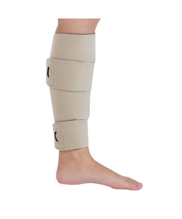 SiennaWrap Compression Wrap for Calf - Seamless Beige (Small Standard) | Buy Now for International Shipping - Buy Online on GoSupps.com