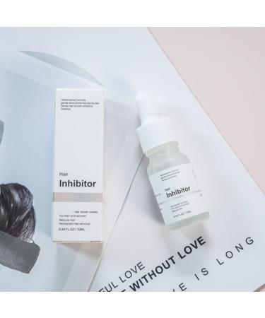 JAWSEU Hair inhibitor 10 ml hair growth inhibitor hair inhibitor essence hair removal repair serum reliably mild easy to use no irritation legs back for arms and face - Buy Online on GoSupps.com