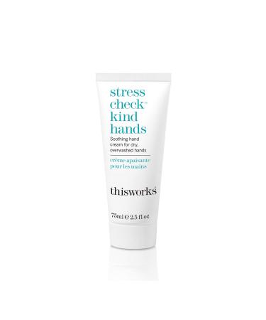 THISWORKS this works Stress Check Kind Hands  Hand Cream for Dry Sensitive Skin 75ml 2.50 Fl Oz (Pack of 1)