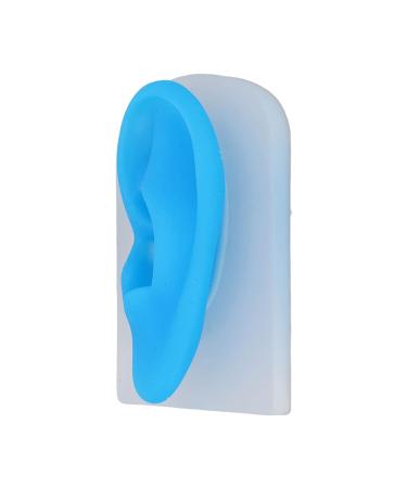 Reusable Silicone Left Ear Model for Teachers - School Ear Piercing Model with Transparent Base - Buy Online on GoSupps.com