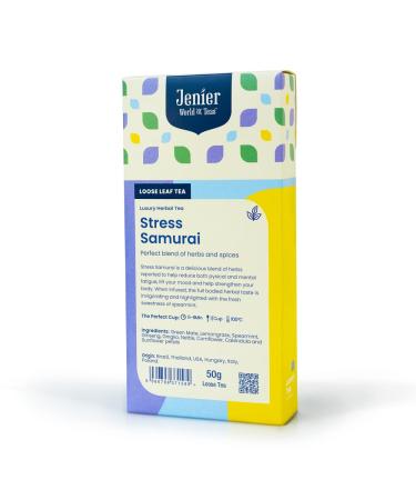 Stress Samurai Herbal Tea - 50g Loose Leaf Herbal Tea