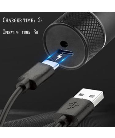 Pro Hair Clipper Professional Metal Hair Trimmer for Men Electric Beard Hair Clipper Barber Cordless Haircut Tool Rechargeable USB Km1944 - Buy Online on GoSupps.com