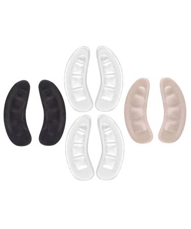 FRCOLOR 4 Pairs Anti-wear Stickers for Heels Grips for Womens Shoes Pads for Shoes That are Too Cushions for Heels Comfortable Stickers Gel Pads