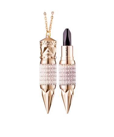 Kybbe Three-color Lipstick Non-stick Cup Matte Fashion Style Ladies Birthday Gift Black Color-changing