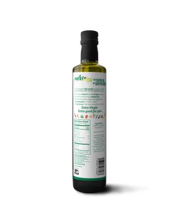 MeviOil EV Avocado Oil 8.5 Fl. Oz. - Cold Pressed, Kosher, Non-GMO, Ideal for Keto & Paleo Diets - Perfect for High-Heat Cooking, Homemade Sauces, Dressings, & Marinades - Buy Online on GoSupps.com