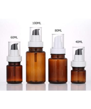 Buy Topbathy 3Pcs 60ml Empty Pumping Bottles for Essential Oils Perfumes Lotions & Cosmetics - International Shipping Available - Buy Online on GoSupps.com