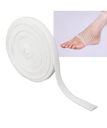 32.81ft Length Elastic Net Wound Dressing Net Tubular Bandage Non Woven Fabric Breathable Wound Dressing Stretch Bandage Wrap Elastic Bandage Retainer Elastic Net Bandage Casting SuppliesWound Care