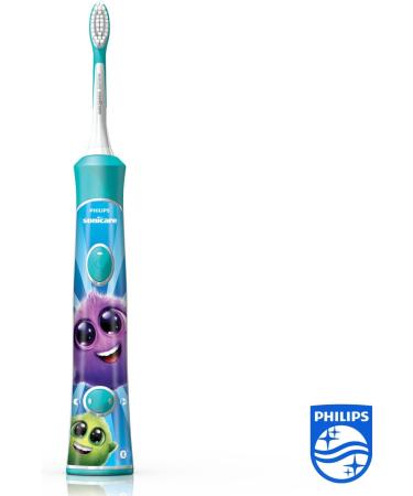 Philips Sonicare For Kids Electric Toothbrush HX6322 / 04 With Sound Technology For Children Gentle Cleaning Turquoise without heads in pack of 4 - Buy Online on GoSupps.com