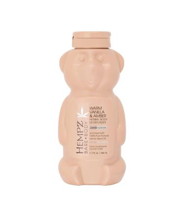 Hempz Bare Body Collection - Warm Vanilla & Amber Moisturizer 12 ounces