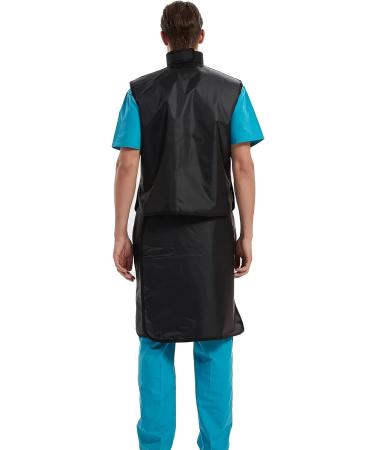SHINRAY 0.5mmpb Lead Vest, Skirt & Collar Dental Apron Set - Black - Buy Online on GoSupps.com