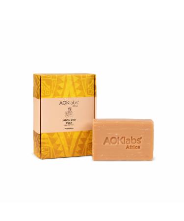 Aoklabs Prebiotic Rose Gold Soap protects against infections moisture loss irritation and inflammation thanks to a combination of ingredients with antiseptic properties 100g