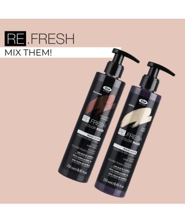 Lisap Refresh Camellia Oil Conditioner Mask - Repair Color Treated Hair Gloss Treatment 8.45 oz - Bronze - International Shipping - Buy Online on GoSupps.com