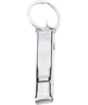 NBGGFF Nail Clippers 1PC Stainless Steel Ultra-thin Foldable Hand Toe Nail Clippers Cutter with Keychain Cutter Trimmer Silver Nail Art Tool Key Ring - Buy Online on GoSupps.com