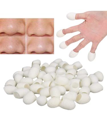 Brrnoo Natural Silk Cocoons - 50 Pieces for Facial Care | Blackhead Removal & Skin Whitening - Buy Online on GoSupps.com