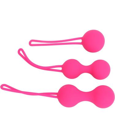 3 Pcs Kegel Training Balls Silicone Kegel Balls Female Pelvic Floor Muscle Trainer Muscle Contraction Trainer for Postpartum Repair Bladder Control Muscle Tightening - Buy Online on GoSupps.com