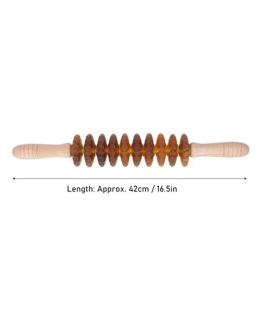Cellulite Trigger Point Massage Tool - 10 Roll Hand-Held Lymphatic Drainage for Muscle & Fascia Relaxation | 360 Massager for Arms Legs Thighs Buttocks & Waist - Buy Online on GoSupps.com
