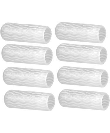 HEALEEP 4 Pairs Adjustable Ingrown Toenail Protectors - Silicone Toe Sleeves for Toe Separation and Corn Relief - Buy Online on GoSupps.com