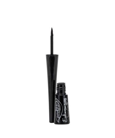 PuroBio On Fleek Felt Tip Eyeliner Black 3 ml