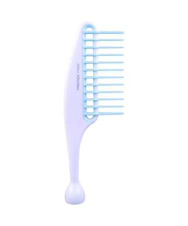 Cricket Friction Free Rake Comb for Detangling  Conditioning  Lifting  Fluffing  Curly  Thick  Medium  Long  All Hair Types  Wide Tooth Comb