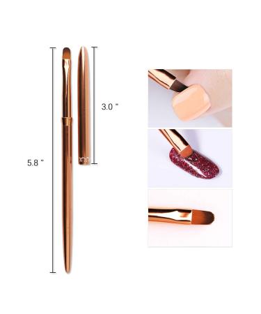 SILPECWEE Kolinsky Acrylic Nail Art Brush - Salon Quality DIY Manicure Pen - Buy Online on GoSupps.com