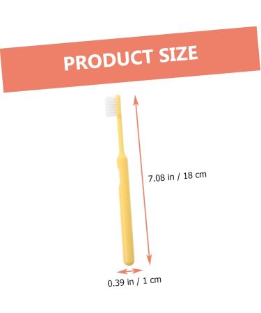 Eco-Friendly 6th Soft Manual Toothbrush - Wooden Travel Toothbrush for Oral Care & Household Cleaning - Buy Online on GoSupps.com