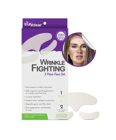 Expression Line Smoothing Medical-Grade Silicone for Overnight Wrinkle Reduction & Anti-Aging Hydration Beautify Brow Lift Forehead Anti-Wrinkle Patch - 20X Reusable