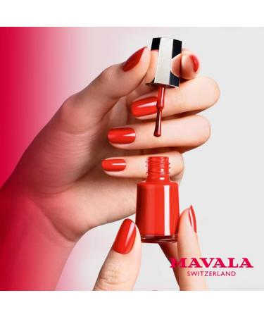 MAVALA Colorfix Top Coat | Strong & Flexible | Long-Lasting Manicures | Combat Chipping | Brilliant Sheen | 0.3 oz - Buy Online on GoSupps.com