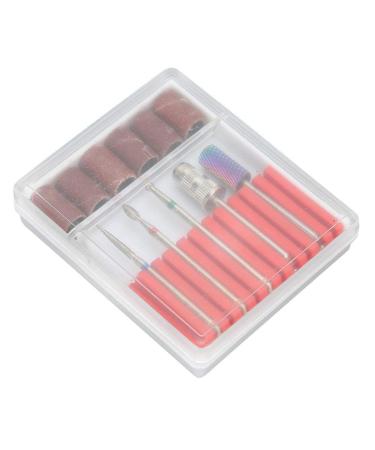 5pcs Nail Art Grinding Head Set | Dead Skin Removal & Smoothing Drill for Perfect Manicure | Nail Care Tools for Clean Healthy Nails - Buy Online on GoSupps.com
