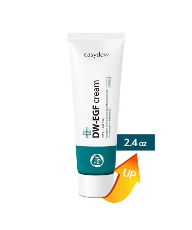 EASYDEW DW-EGF Cream Limited 2.4 oz - Anti-Aging Moisturizer with Human Epidermal Growth Factor & Hyaluronic Acid Collagen to Rejuvenate & Regenerate Cells Softer Skin  Light weight Refreshing Cream